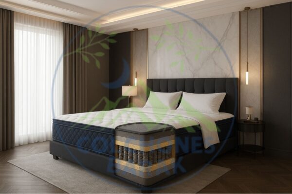 Colchón Barak Línea Pillow Top con Bonell